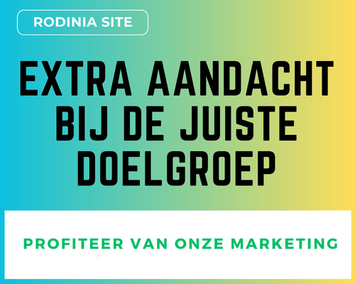 Aandacht voor de rodinia site