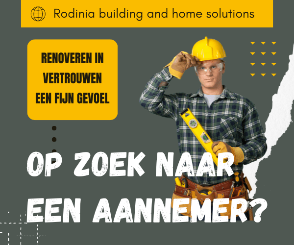 Op zoek naar een aannemer?