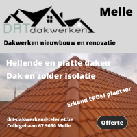 reclame dakwerker melle, epdm, rrofining, pannen